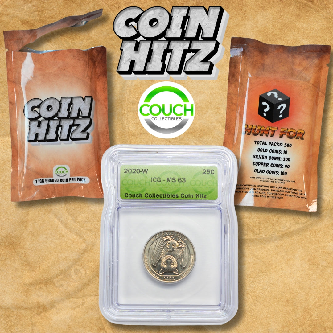 (1) Coin Hitz Pack Graded by ICG - Couch Collectibles