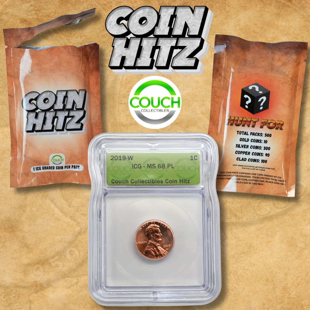 (1) Coin Hitz Pack Graded by ICG - Couch Collectibles