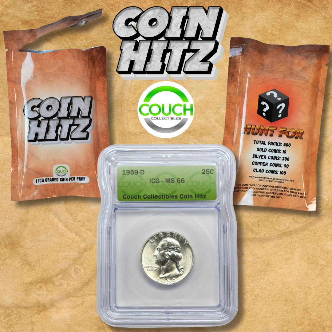 (1) Coin Hitz Pack Graded by ICG - Couch Collectibles
