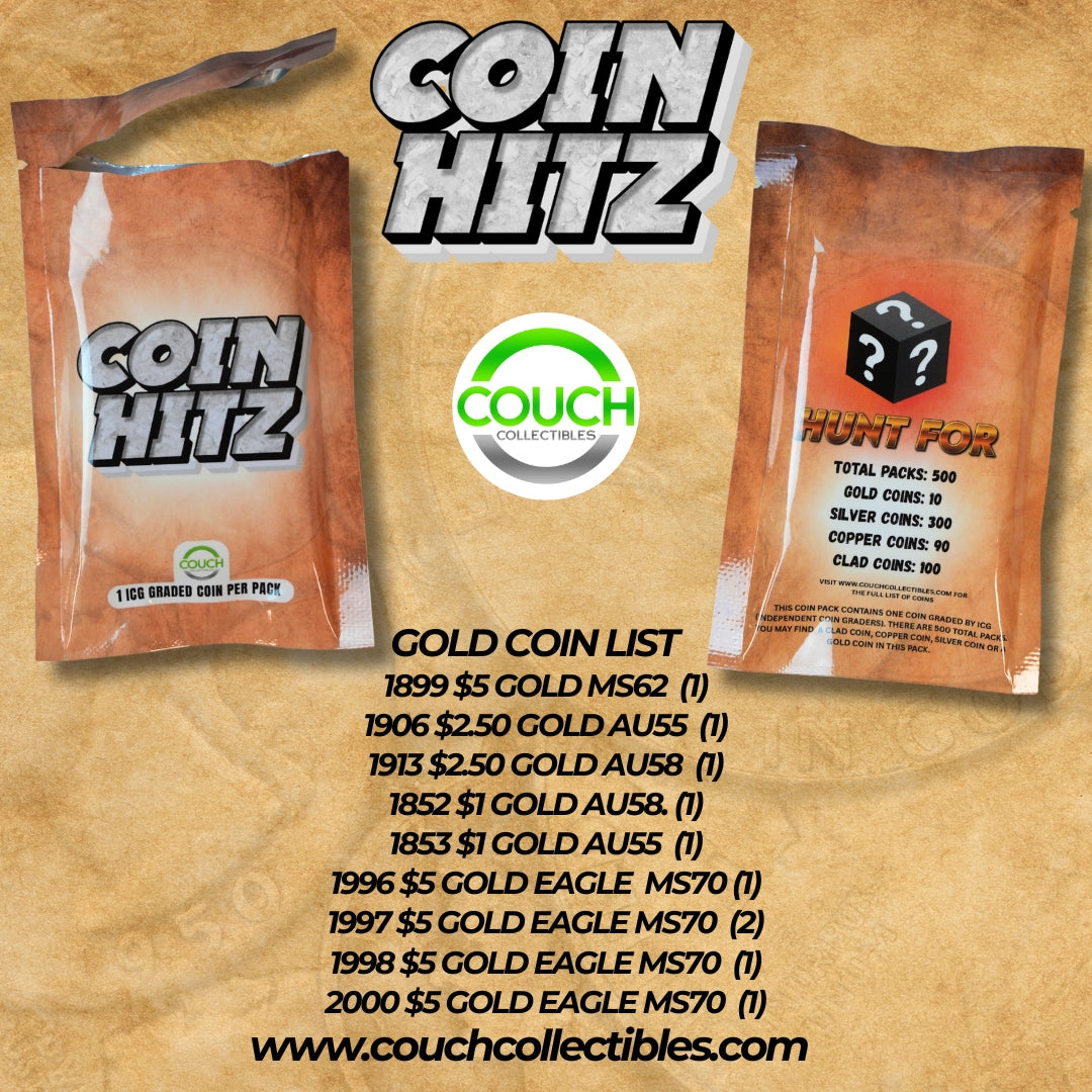 (1) Coin Hitz Pack Graded by ICG - Couch Collectibles