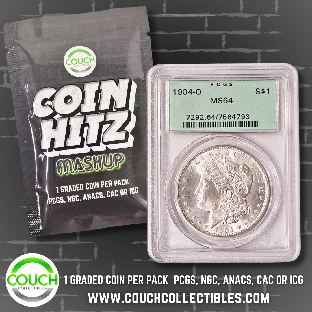 (1) Coin Hitz Mashup Graded Coin Pack - Couch Collectibles
