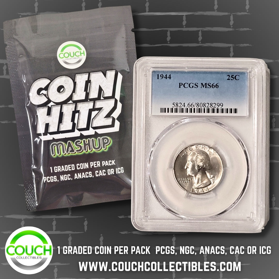 (1) Coin Hitz Mashup Graded Coin Pack - Couch Collectibles