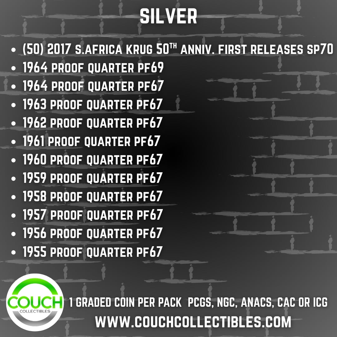 (1) Coin Hitz Mashup Graded Coin Pack - Couch Collectibles