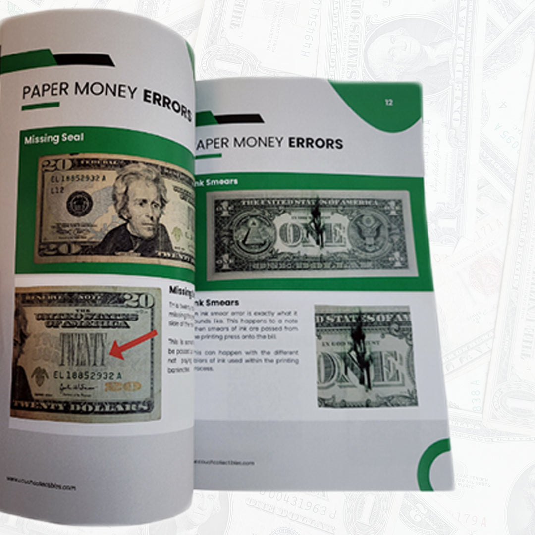 A Guide To Paper Money Hunting "Errors and Fancy Serial Numbers" Pap