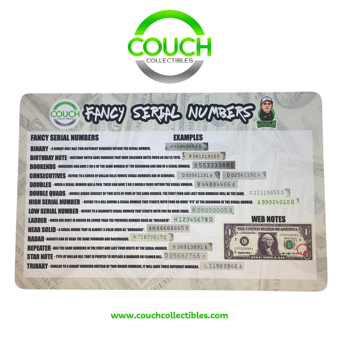 NEW! Paper Money Hunting Mat - Couch Collectibles