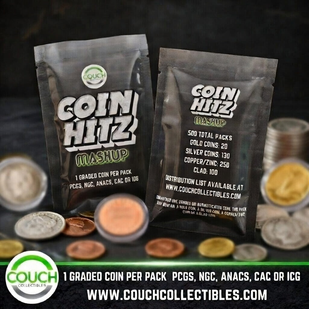 (1) Coin Hitz Mashup Graded Coin Pack - Couch Collectibles