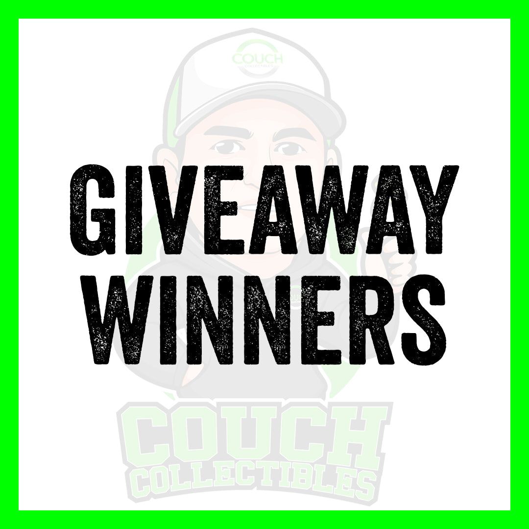 Giveaway Winners