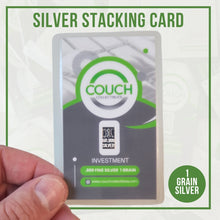 1 Grain Silver Stacking Card - Couch Collectibles