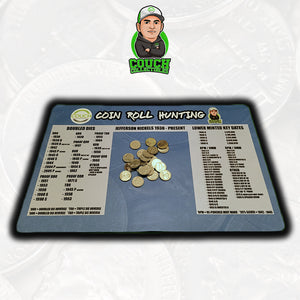 NEW! Coin Roll Hunting Mats (Nickels) - Couch Collectibles