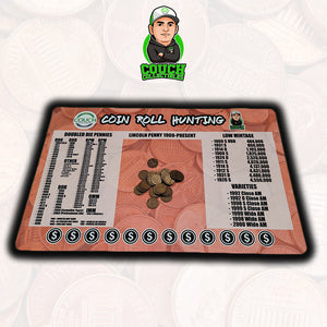 NEW! Coin Roll Hunting Mats (Pennies) - Couch Collectibles