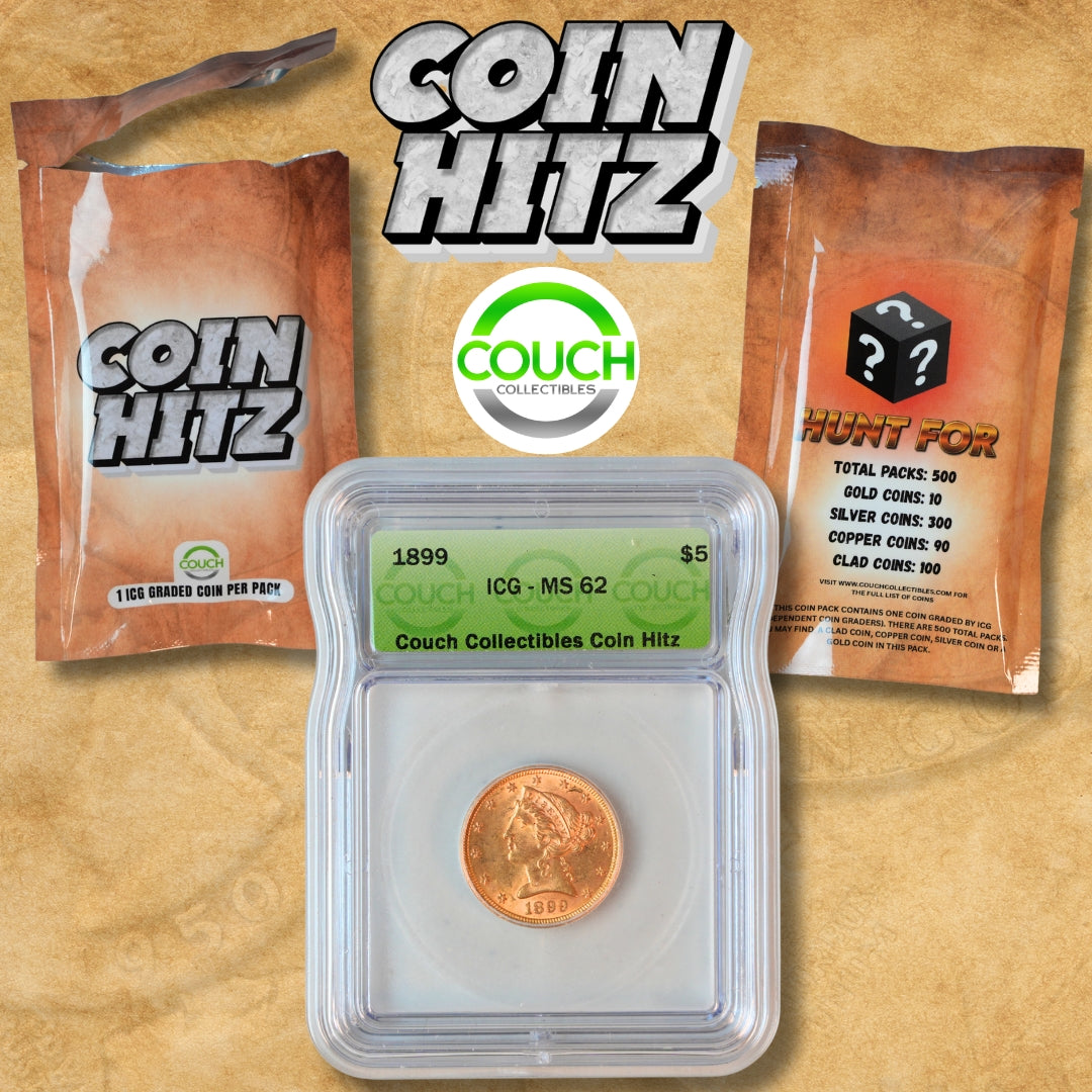 (1) Coin Hitz Pack Graded by ICG - Couch Collectibles