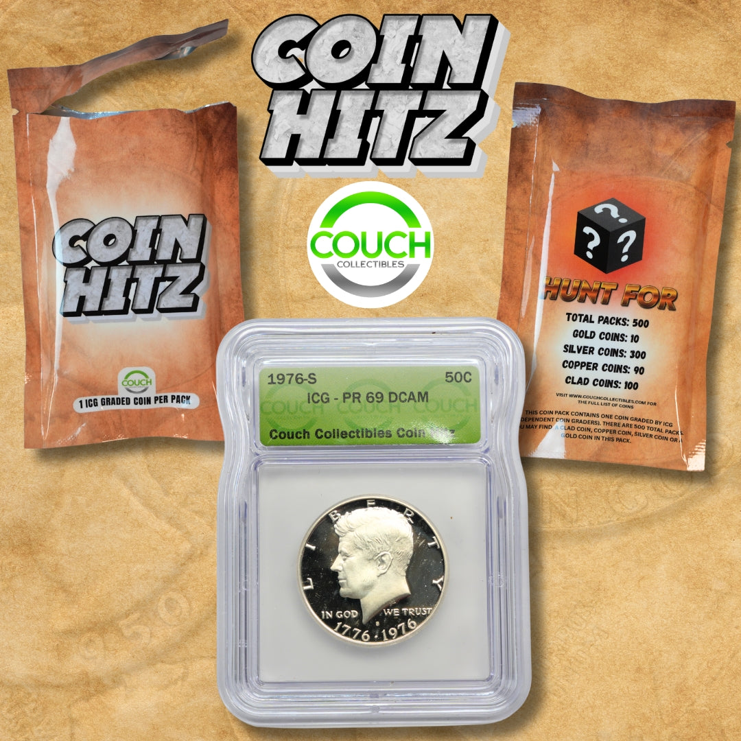 (1) Coin Hitz Pack Graded by ICG - Couch Collectibles