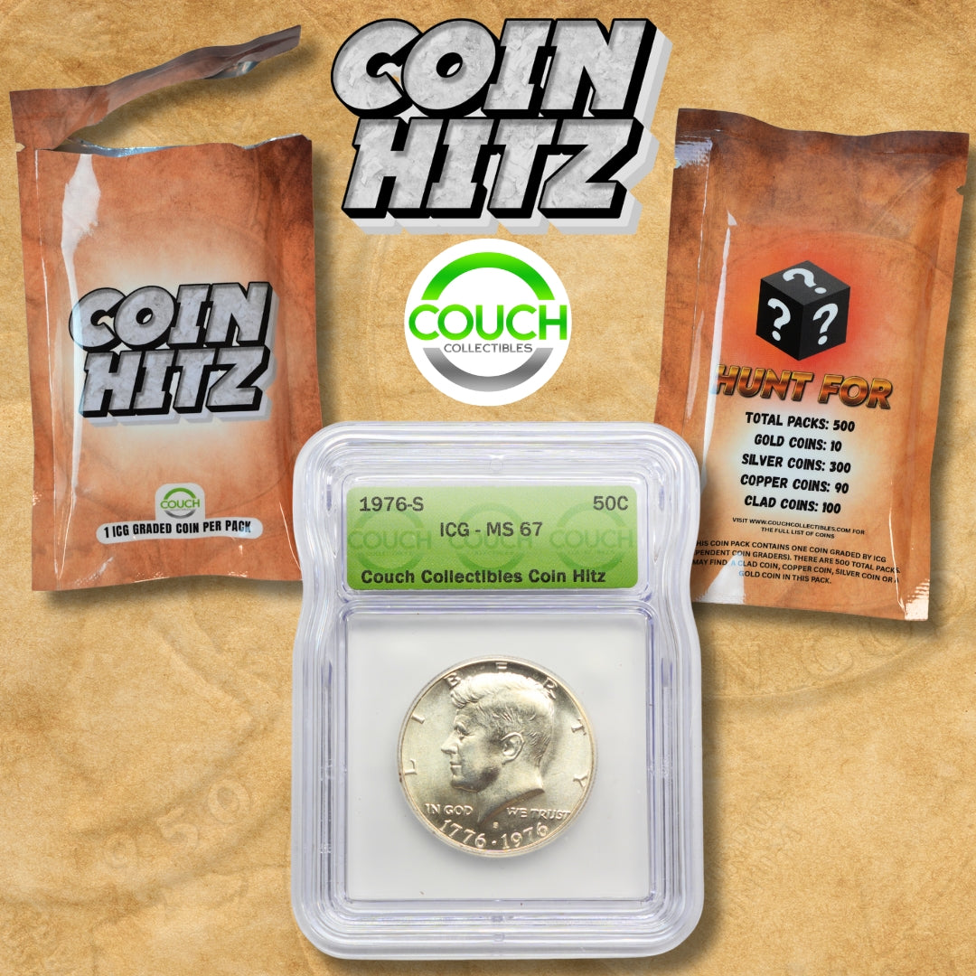 (1) Coin Hitz Pack Graded by ICG - Couch Collectibles