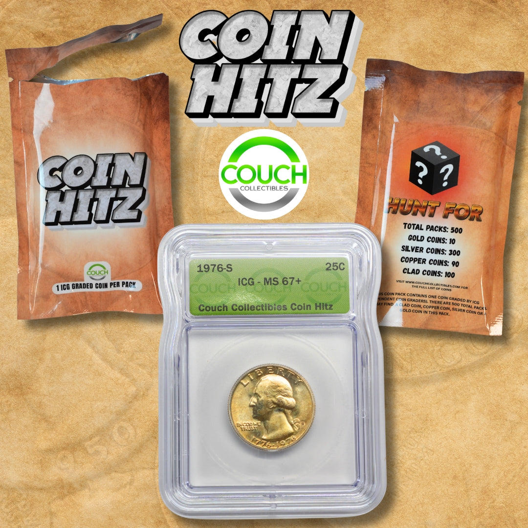 (1) Coin Hitz Pack Graded by ICG - Couch Collectibles
