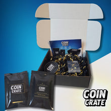 Coin Crate Mystery Box (2 Coin Packs Per Box) +Silver Bar - Series 1