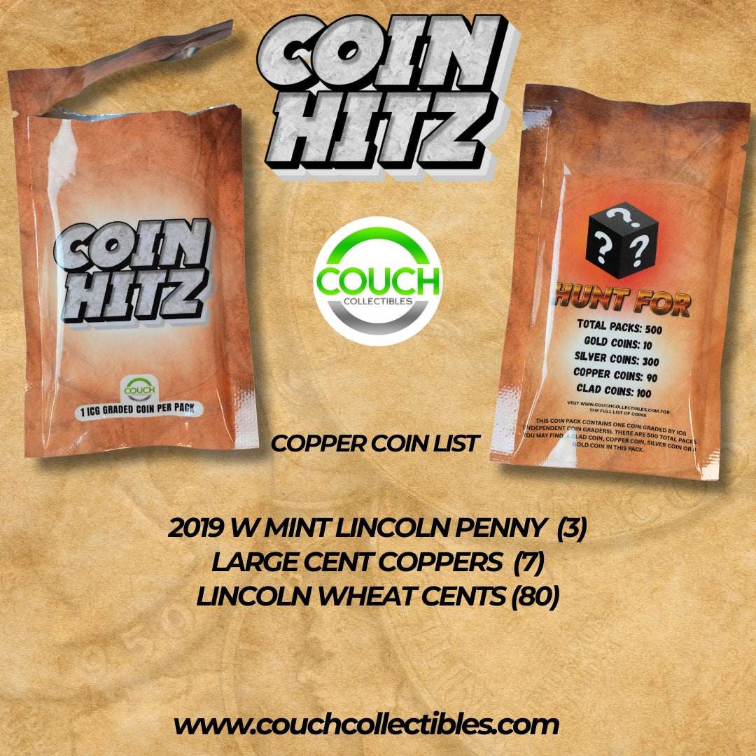 (1) Coin Hitz Pack Graded by ICG - Couch Collectibles