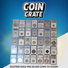 Coin Crate Mystery Box (2 Coin Packs Per Box) +Silver Bar - Series 1