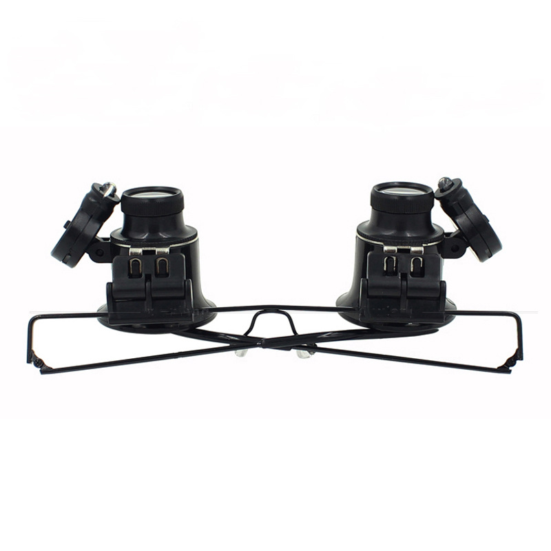 20X Magnifying Magnifier Glasses LED Light NEW