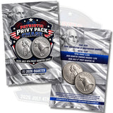(1) Patriotic Privy Pack Chase - 2026 Quarter Graded by ICG