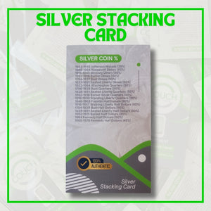 1 Gram Silver Stacking Card - Couch Collectibles