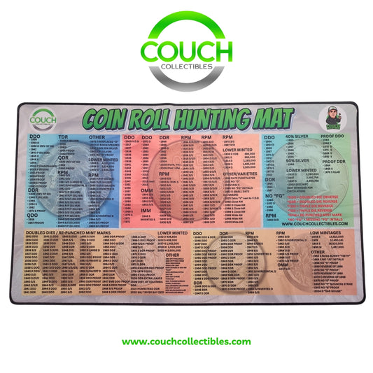 NEW! Coin Roll Hunting Mat (5 in 1) - Couch Collectibles