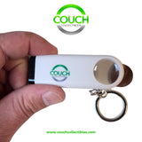Key Chain, Magnifier, Flashlight - Couch Collectibles