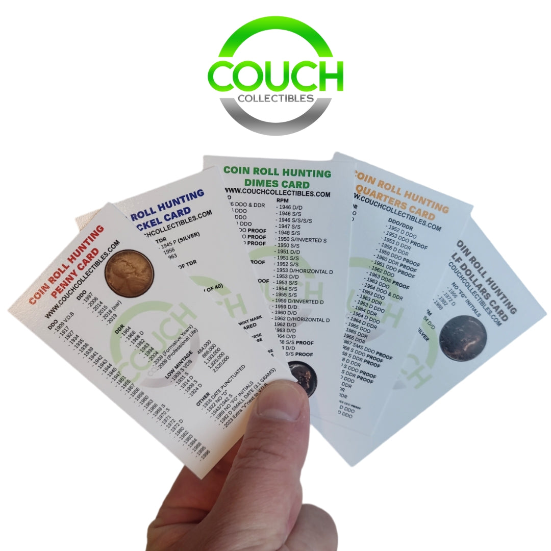 New Mint Error Cards - Couch Collectibles