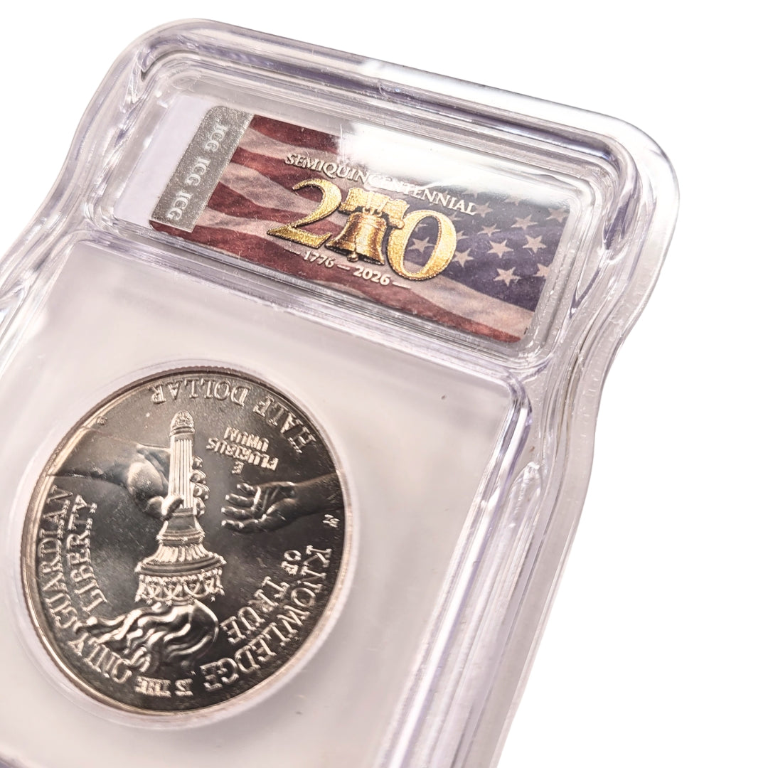 2026 P Semiquincentennial Liberty Half Dollar MS68