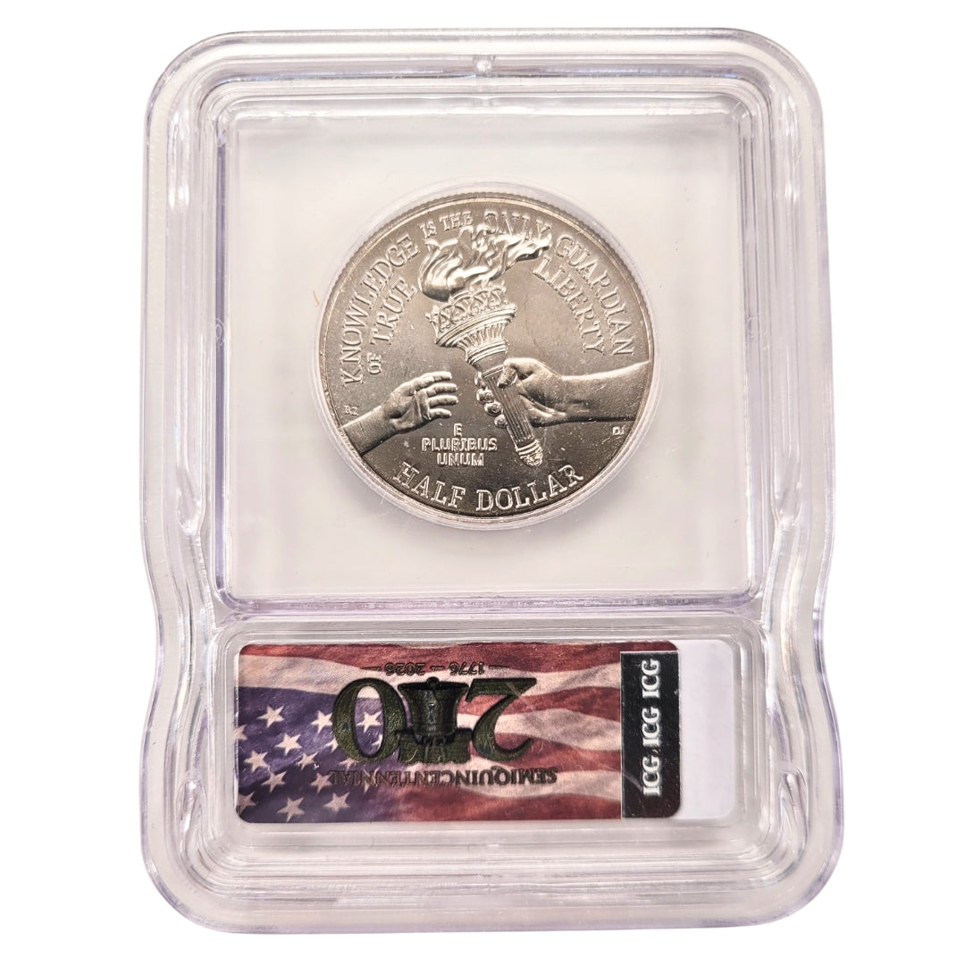 2026 P Semiquincentennial Liberty Half Dollar MS67