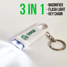 Key Chain, Magnifier, Flashlight - Couch Collectibles