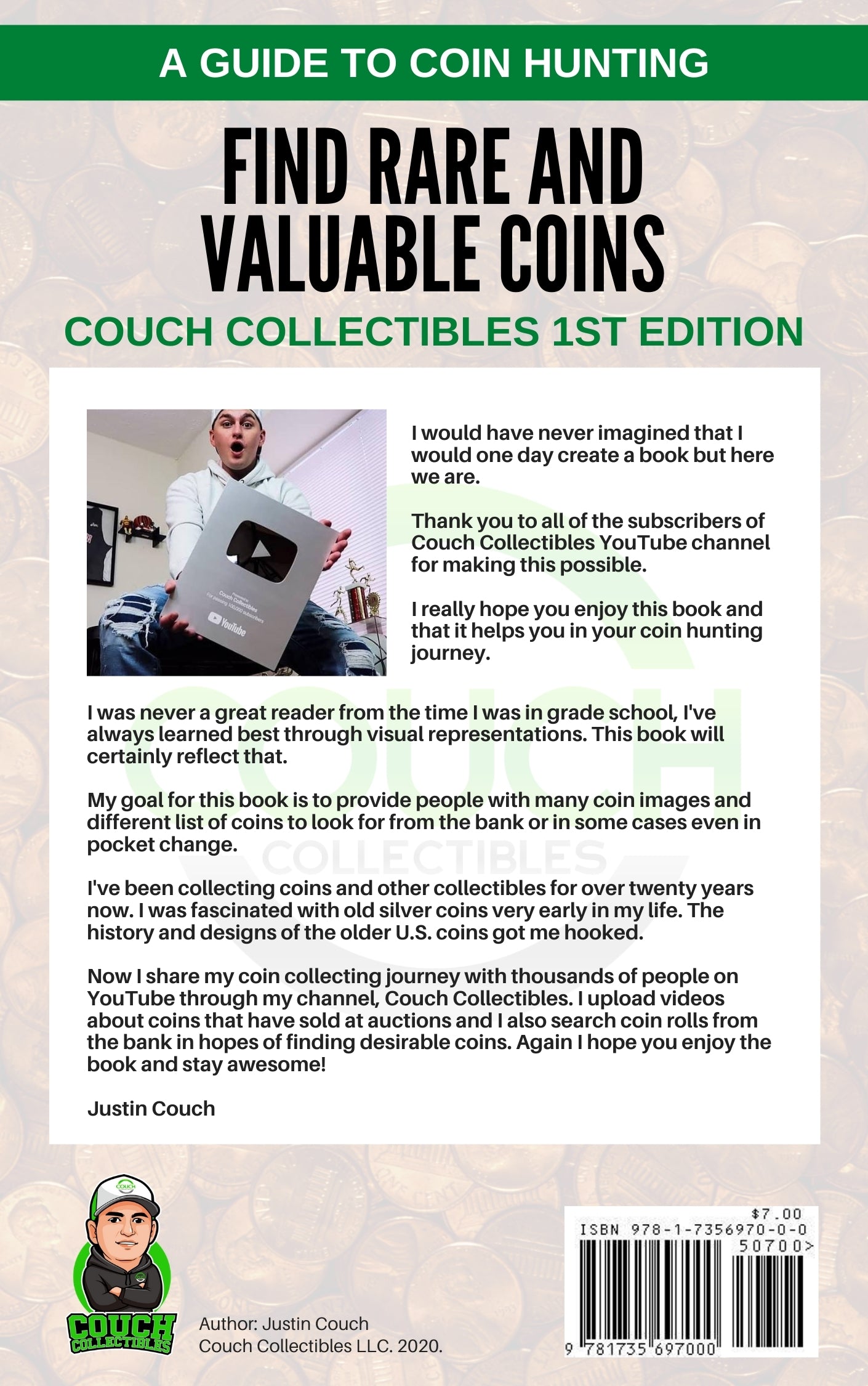 (E-Book) A Guide To Coin Hunting - Find Rare and Valuable Coins Couch Collectibles 1st Edition